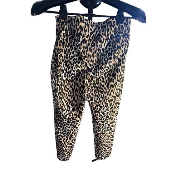 Attyre New York Cheetah Pattern Women's Pants 4p Flat Front - Picture 2 of 6